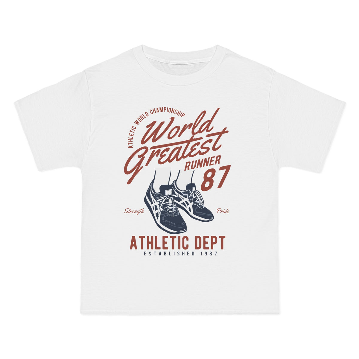 World Greatest Runner Graphic Tee-INNBLAC Fashion Apparel