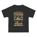 World's Best Fisherman Graphic Tee-INNBLAC Fashion Apparel