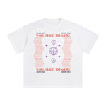 Worldwide Treassure Abstract Graphic Tee-INNBLAC Fashion Apparel