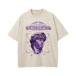 Y2K Japanese Graphic Washed Tee-INNBLAC Fashion Apparel