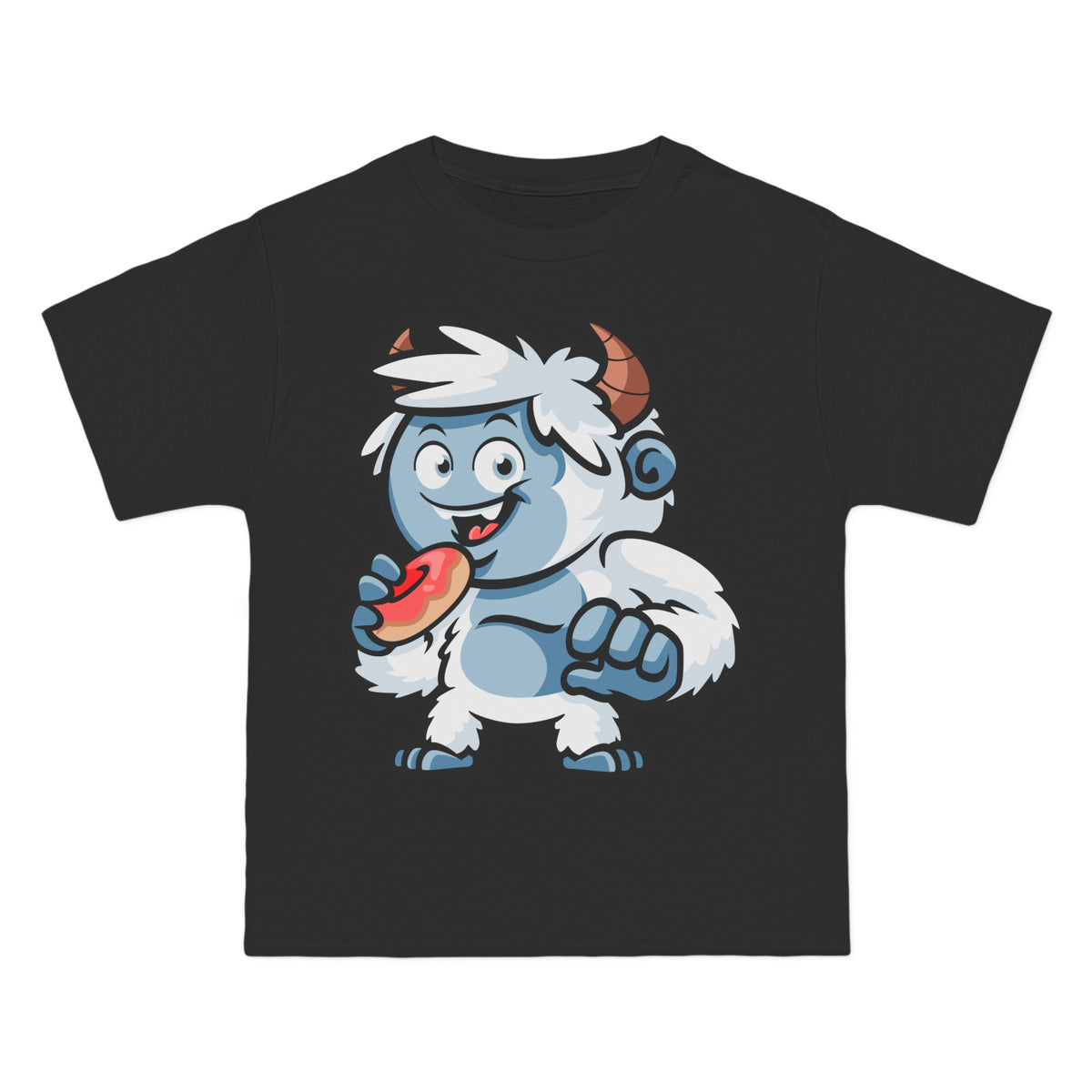 Yeti Cartoon Graphic T Shirt-INNBLAC Fashion Apparel