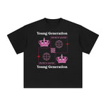 Young Generation Abstract Graphic Tee-INNBLAC Fashion Apparel