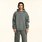 French Terry Solid Color Hoodie-INNBLAC Fashion Apparel