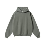 French Terry Solid Color Hoodie-INNBLAC Fashion Apparel