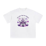 Magical Pear Castle Graphic Tee-INNBLAC Fashion Apparel