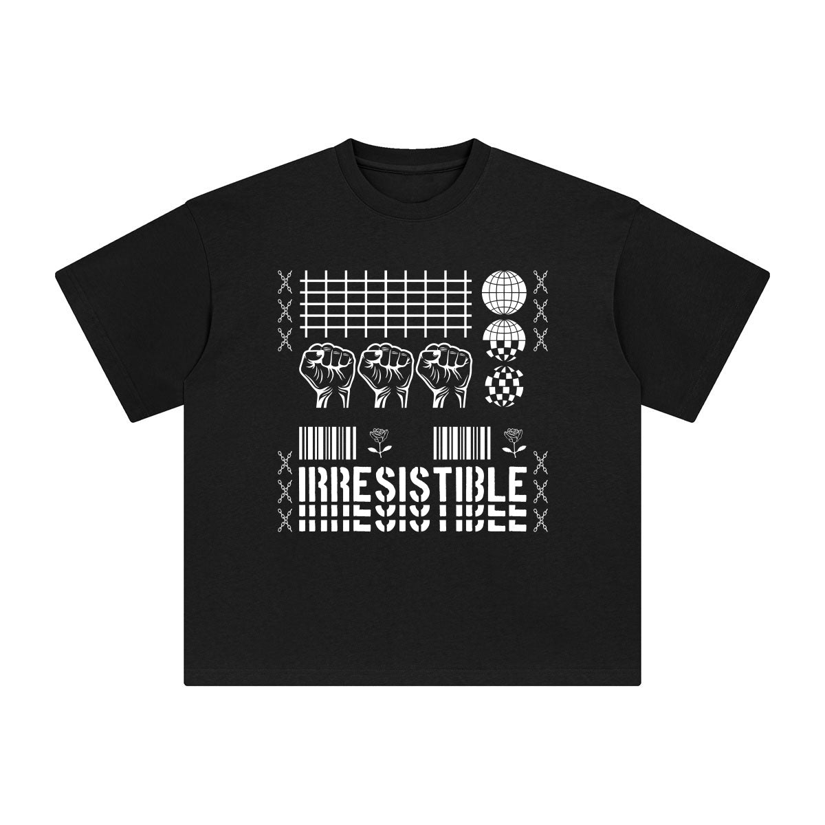 lrresistible Abstract Art Graphic T Shirt-INNBLAC Fashion Apparel