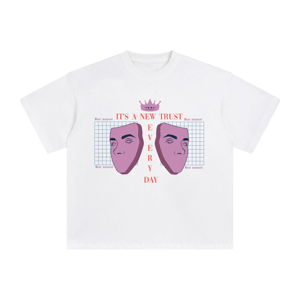 lts a New Trust Aesthetic Graphic Tee-INNBLAC Fashion Apparel