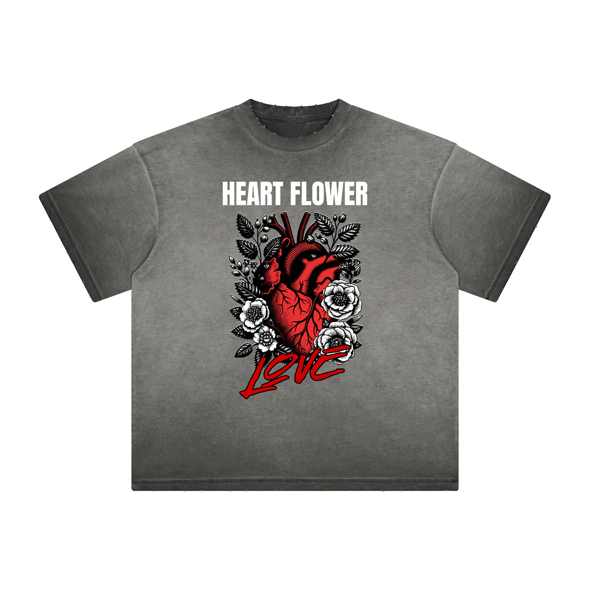 Camiseta con estampado de vacaciones de verano de peso pesado