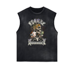 Frayed Edge Summer Vacation Graphic Tank