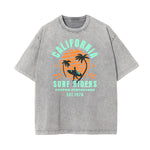 Faded Cotton Summer Vacation Graphic Tee
