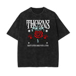 Abstract Artistic Faded Pattern T Shirt