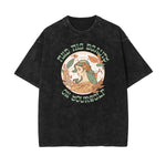 Abstract Artistic Faded Pattern T Shirt