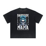 Abstract Artistic Thick Faded Pattern Tee