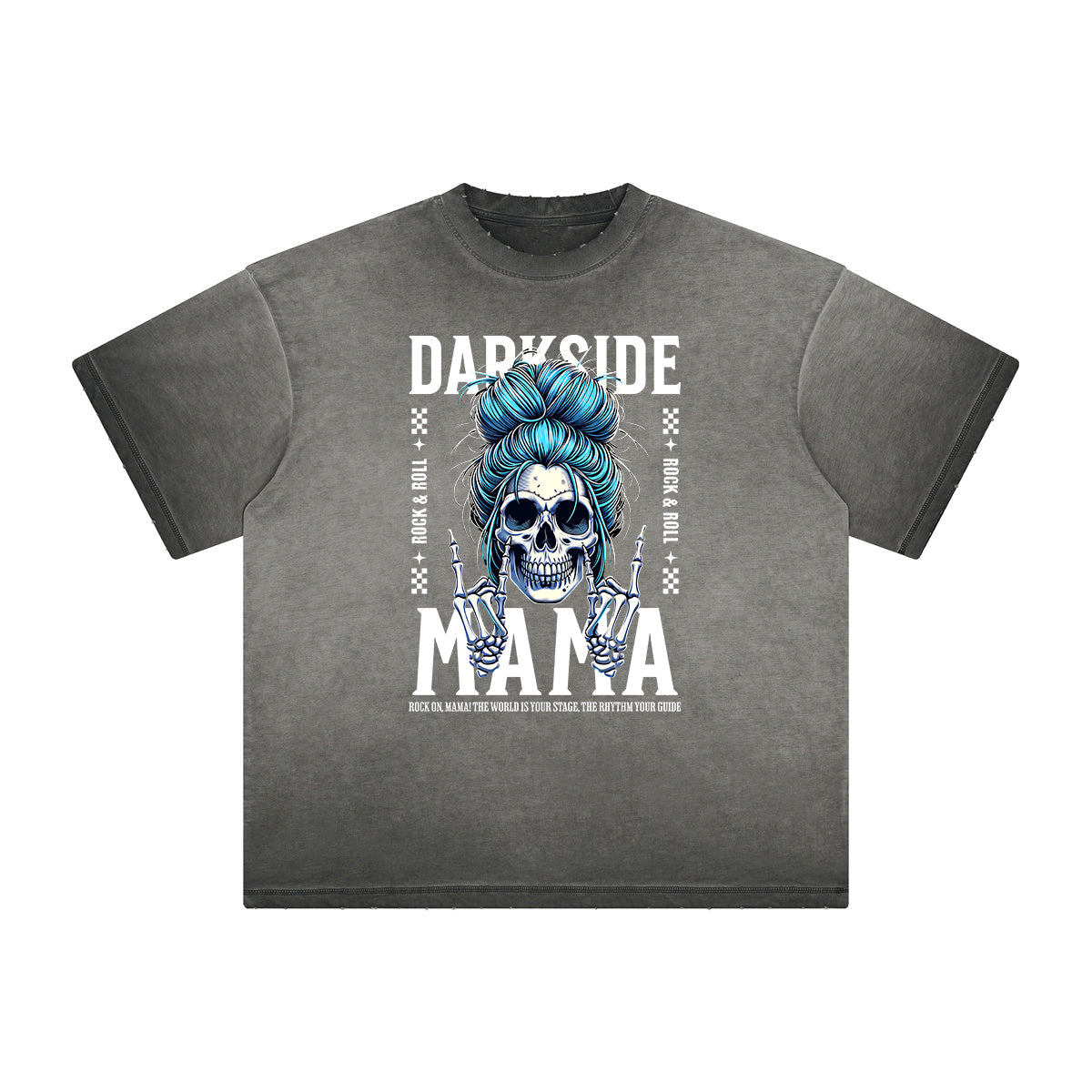 Abstract Artistic Vintage Frayed Graphic Tee