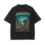 Faded Cotton Japanese Ukiyo Graphic Tee