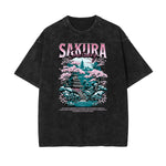 Faded Cotton Japanese Ukiyo Graphic Tee
