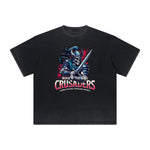 Thick Faded Crusades Graphic T Shirt