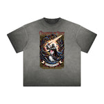 Vintage Frayed Crusades Pattern Tee