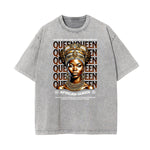 Stone Wash African Totem T Shirt