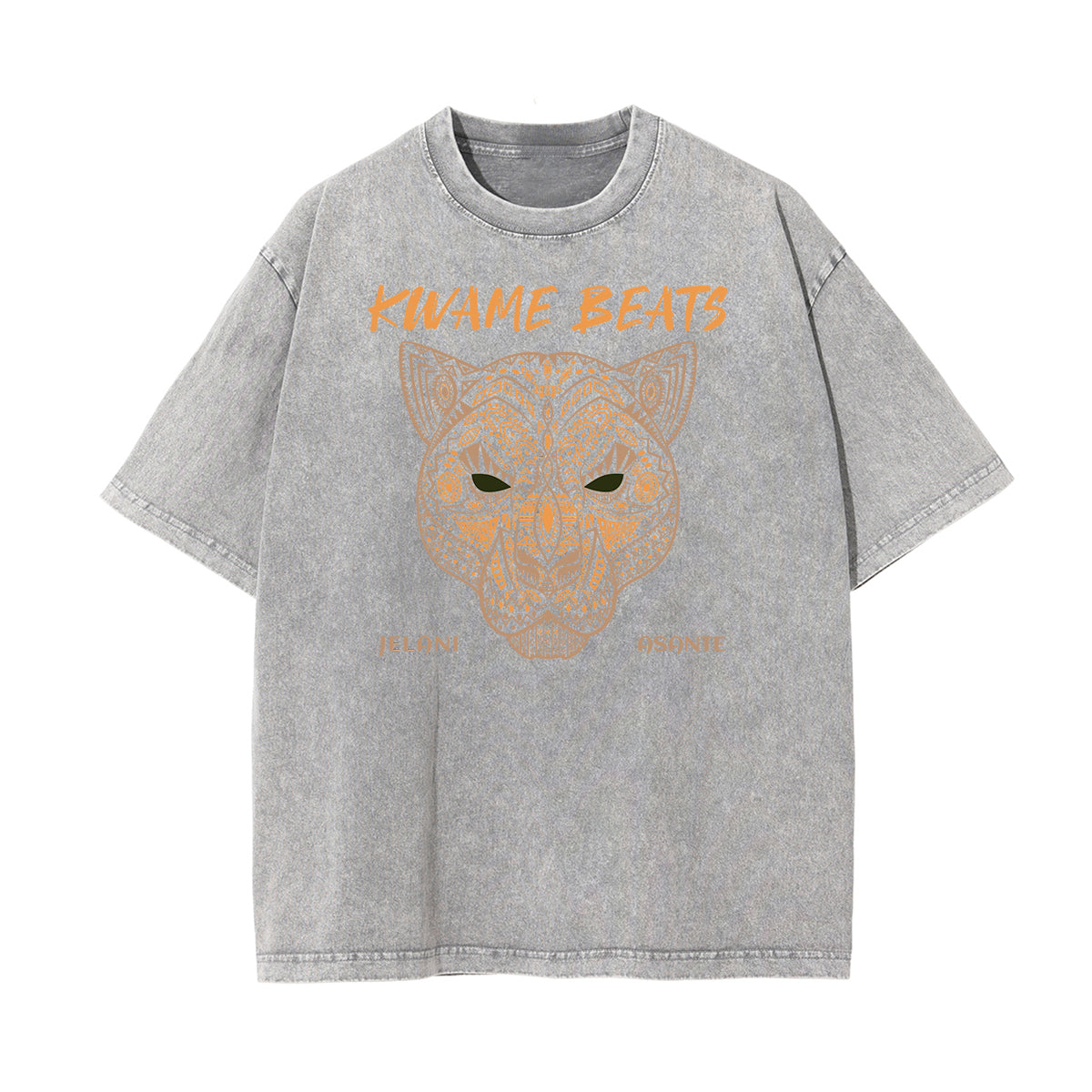 Stone Wash African Totem T Shirt