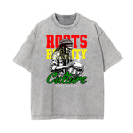 Stone Wash African Totem T Shirt