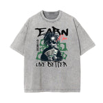 Stone Wash African Totem T Shirt