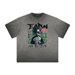 Thick Faded African Totem T Shirt