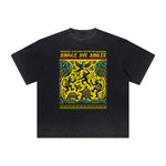 Vintage Frayed African Totem Tee