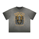 Thick Faded Gods & Faith Graphic Tee