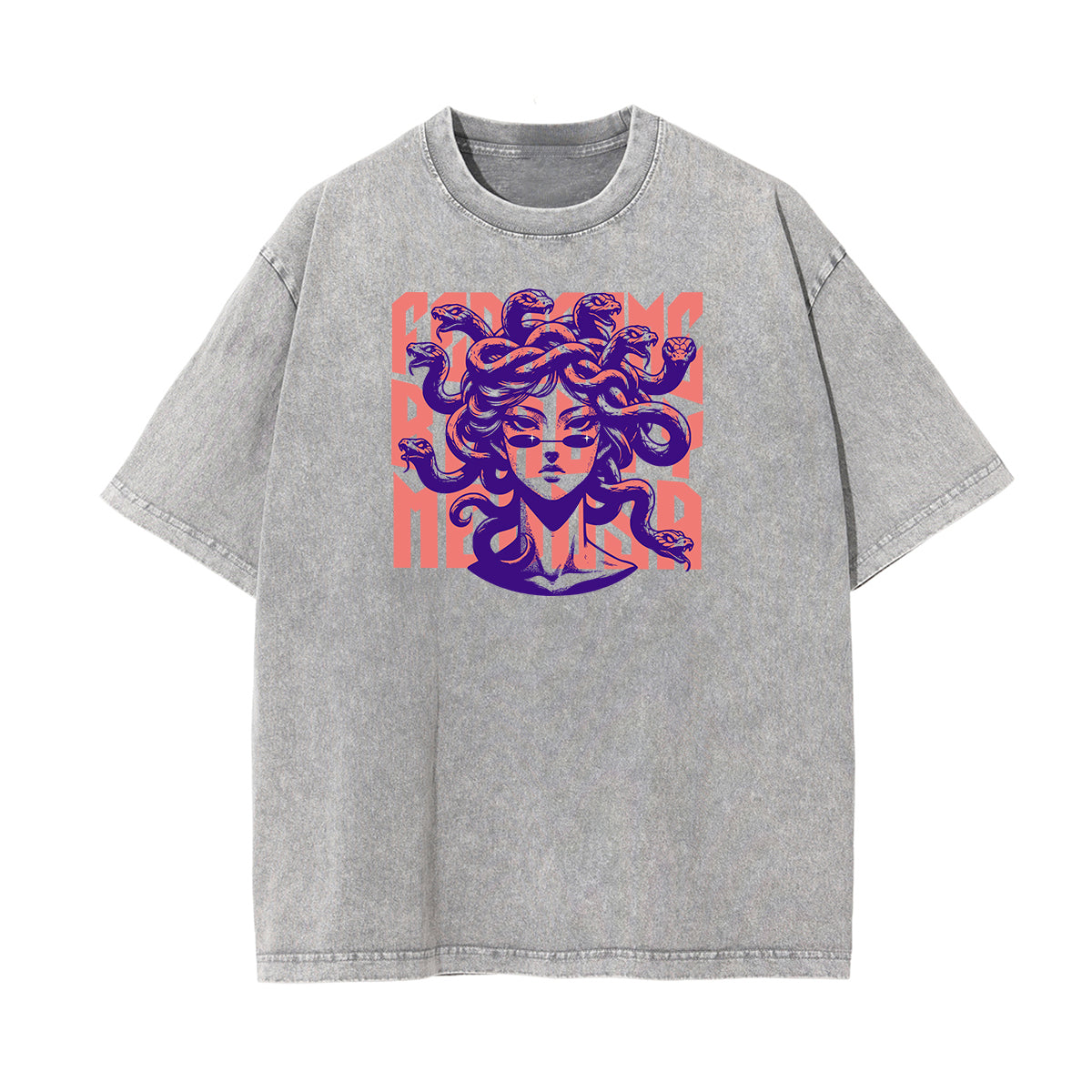 Stone Wash Gods & Faith Graphic Tee