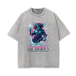 Stone Wash Gods & Faith Graphic Tee