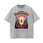 Stone Wash Gods & Faith Graphic Tee