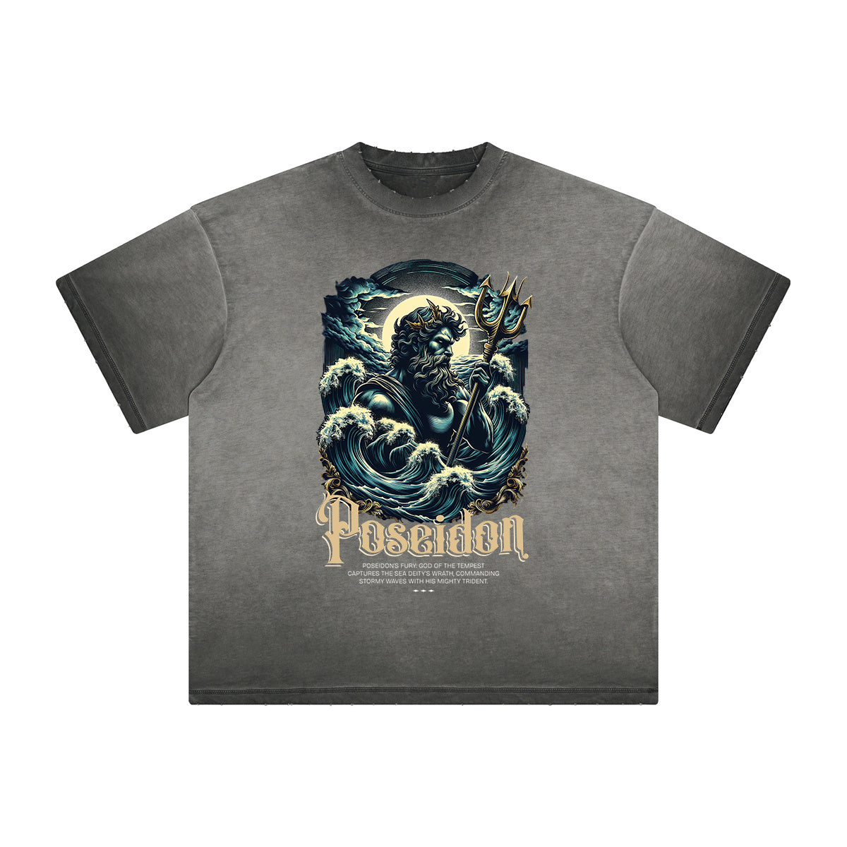 Thick Faded Gods & Faith Graphic Tee