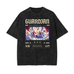 Washed Fallen Angel Graphic Cotton Tee