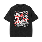 Washed Graffiti Graphic Cotton Tee