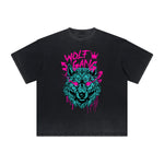 Thick Faded Graffiti Graphic T Shirt