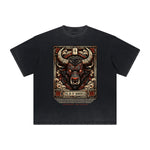 Thick Faded Chinese Zodiac Graphic T Shirt