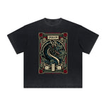 Thick Faded Chinese Zodiac Graphic T Shirt