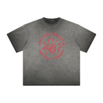 Thick Faded Snake Graphic T Shirt