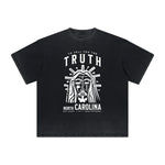Thick Faded Jesus Graphic T Shirt