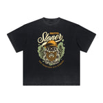 Thick Faded Holiday Graphic T Shirt