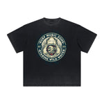 Thick Faded Holiday Graphic T Shirt