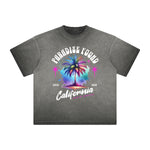 Vintage Frayed Holiday Pattern Tee