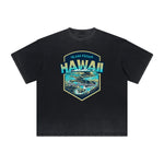 Thick Faded Holiday Graphic T Shirt