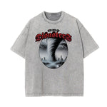 Washed Holiday Graphic Cotton Tee