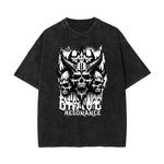 Washed Gothic Graphic Cotton Tee