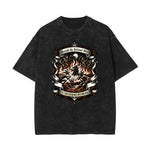 Washed Gothic Graphic Cotton Tee