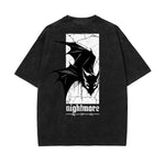 Washed Gothic Graphic Cotton Tee