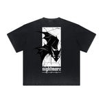 Thick Faded Gothic Graphic T Shirt