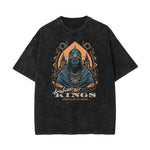Stone-Washed King Graphic Tee